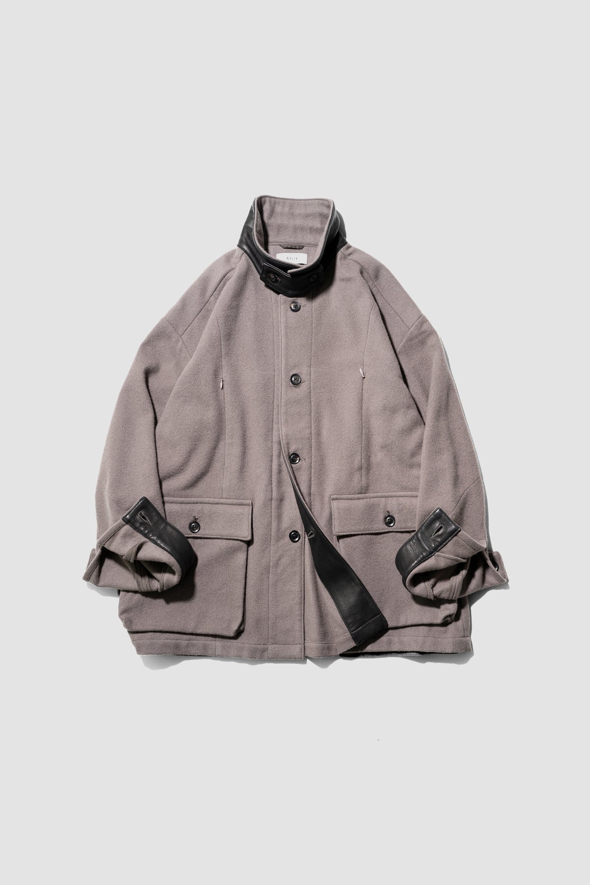 Afiit / COVERALL JACKET  "GREIGE"