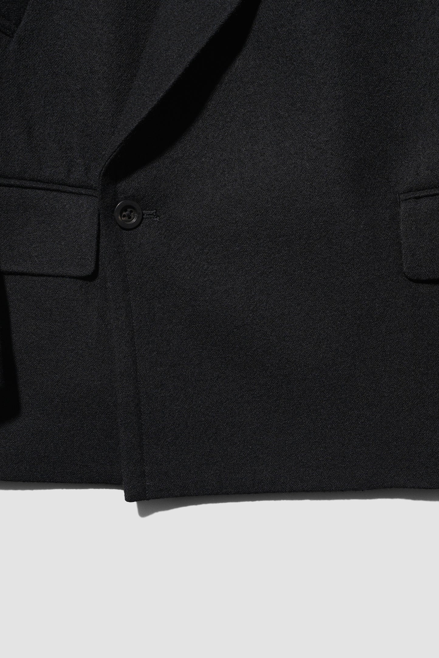 ANCELLM / DOUBLE TAILORED JACKET "BLACK"