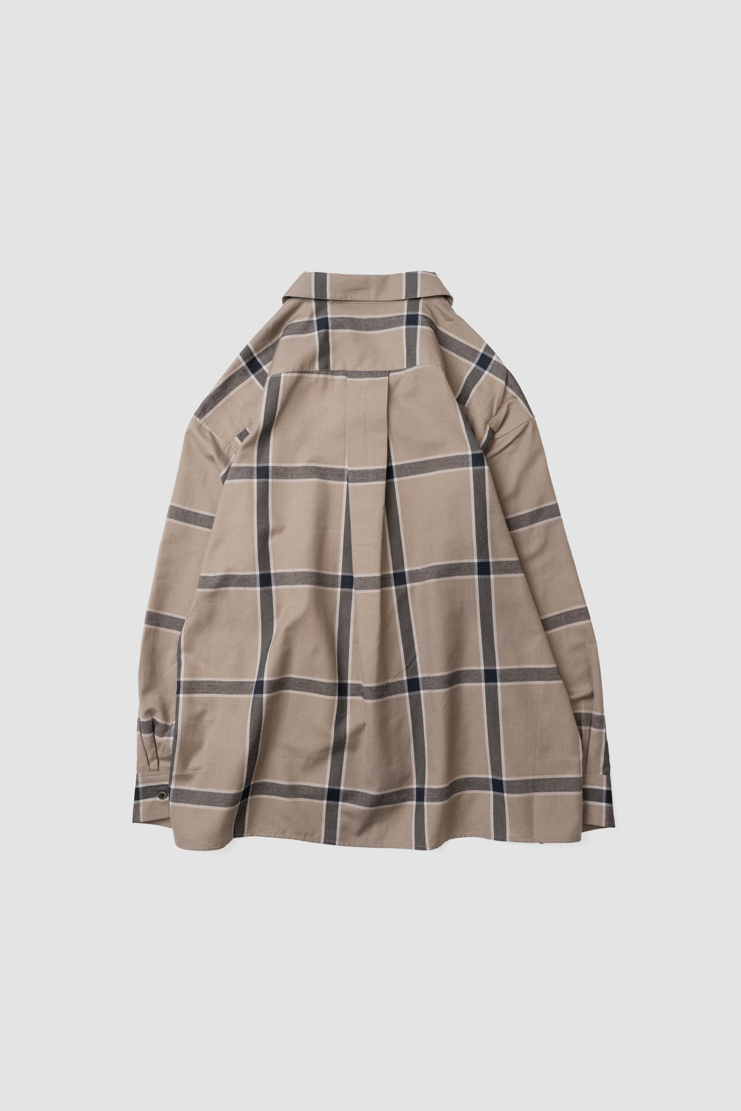 Afiit / CHECK SHIRT "BEIGE"