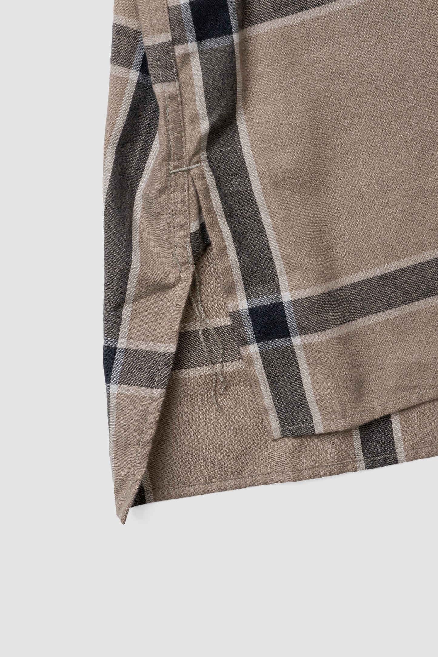 Afiit / CHECK SHIRT "BEIGE"