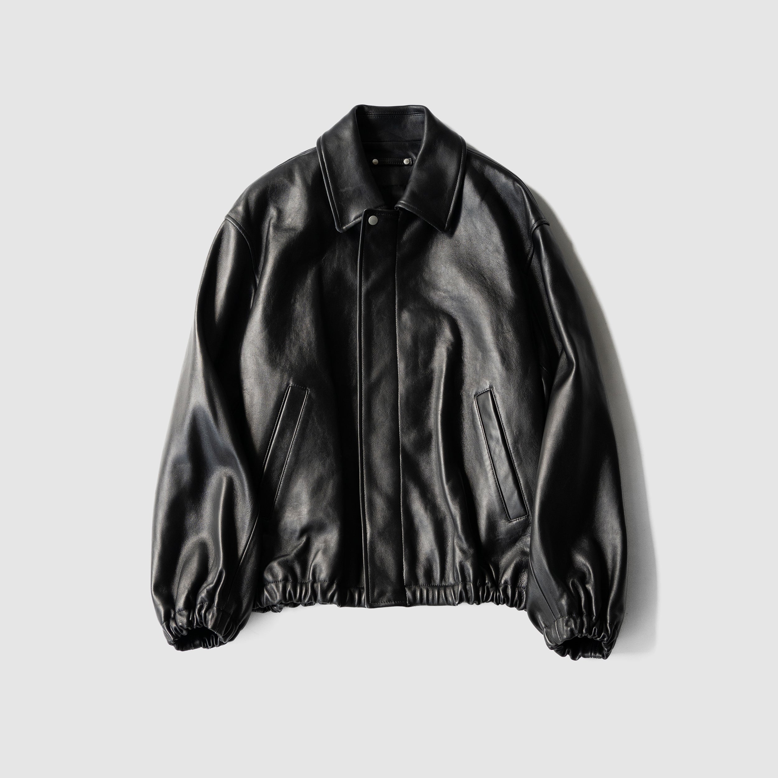 ssstein(シュタイン)/ SHEEP LEATHER ZIP SHORT JACKET 