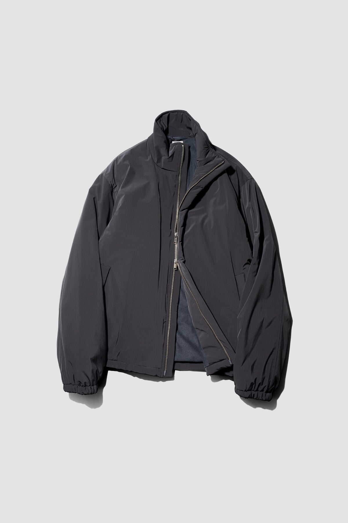 YOKE/ Nylon Puffer Stand Blouson "Black"