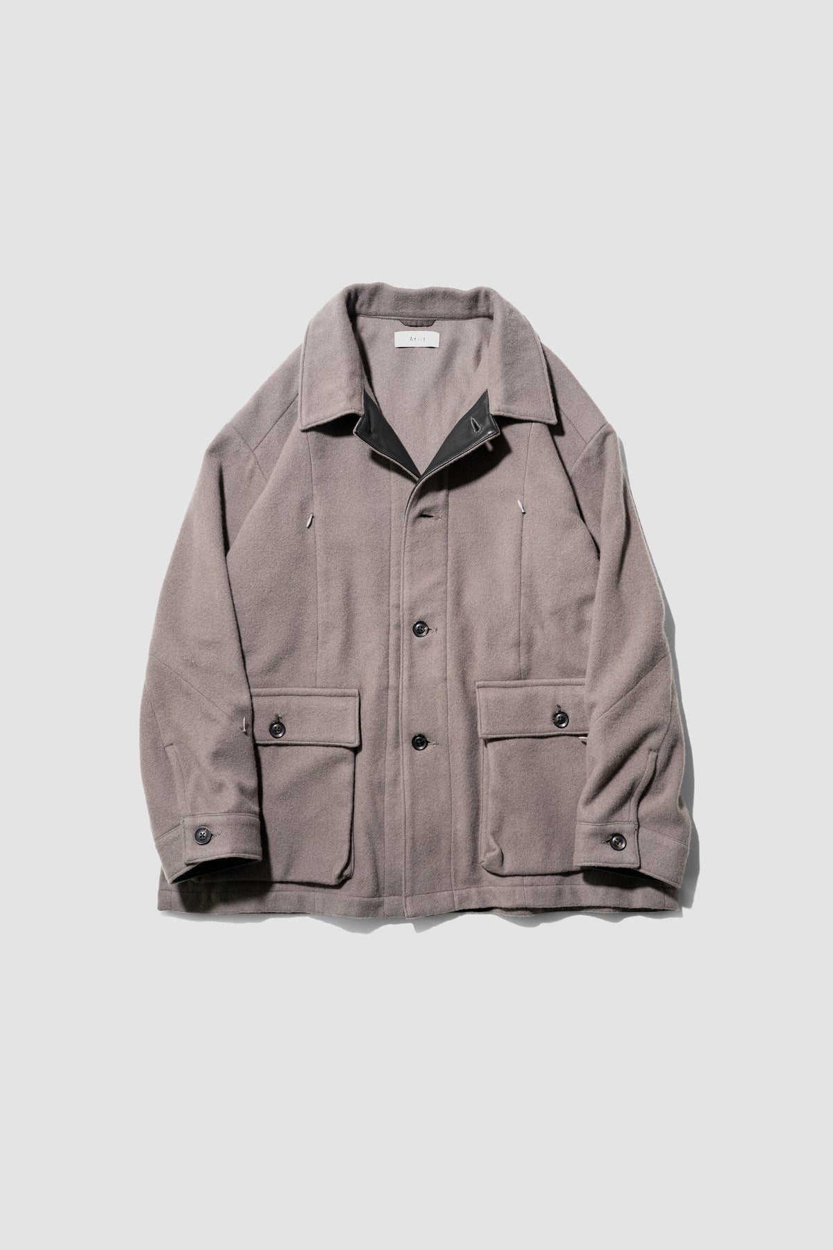 Afiit / COVERALL JACKET  "GREIGE"