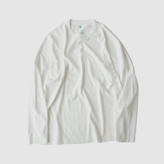 O- /  FLAT - L/S "White"