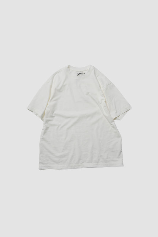 YOKE/ Suvin Cotton YOKE T-shirt "WHITE"
