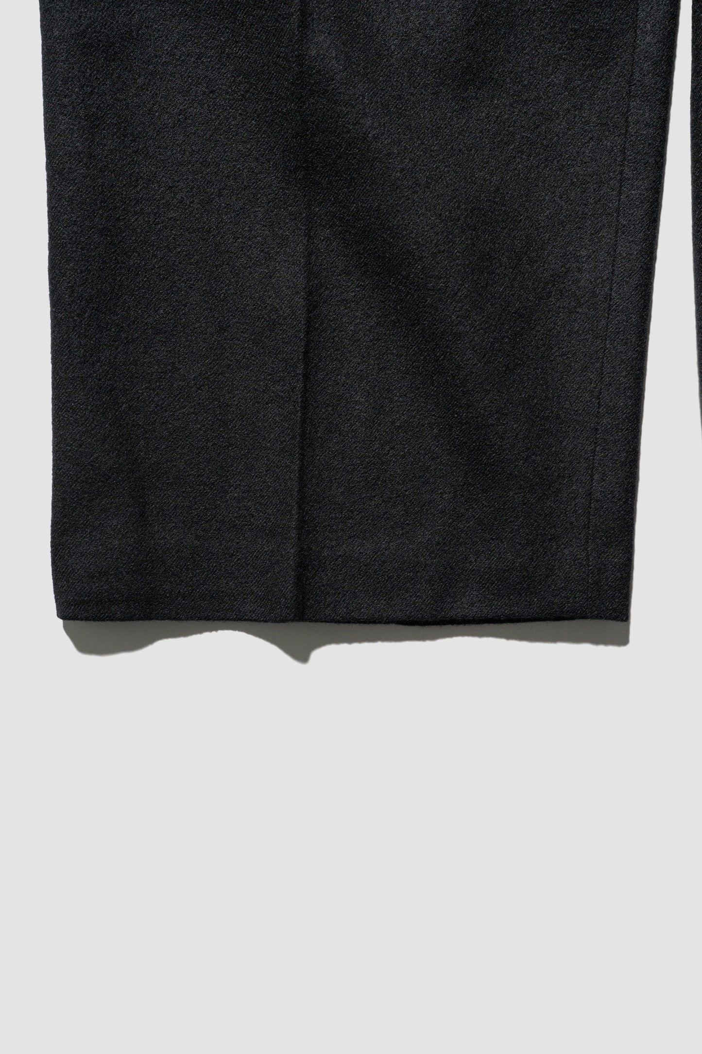 ANCELLM / WOOL SLACKS "BLACK"