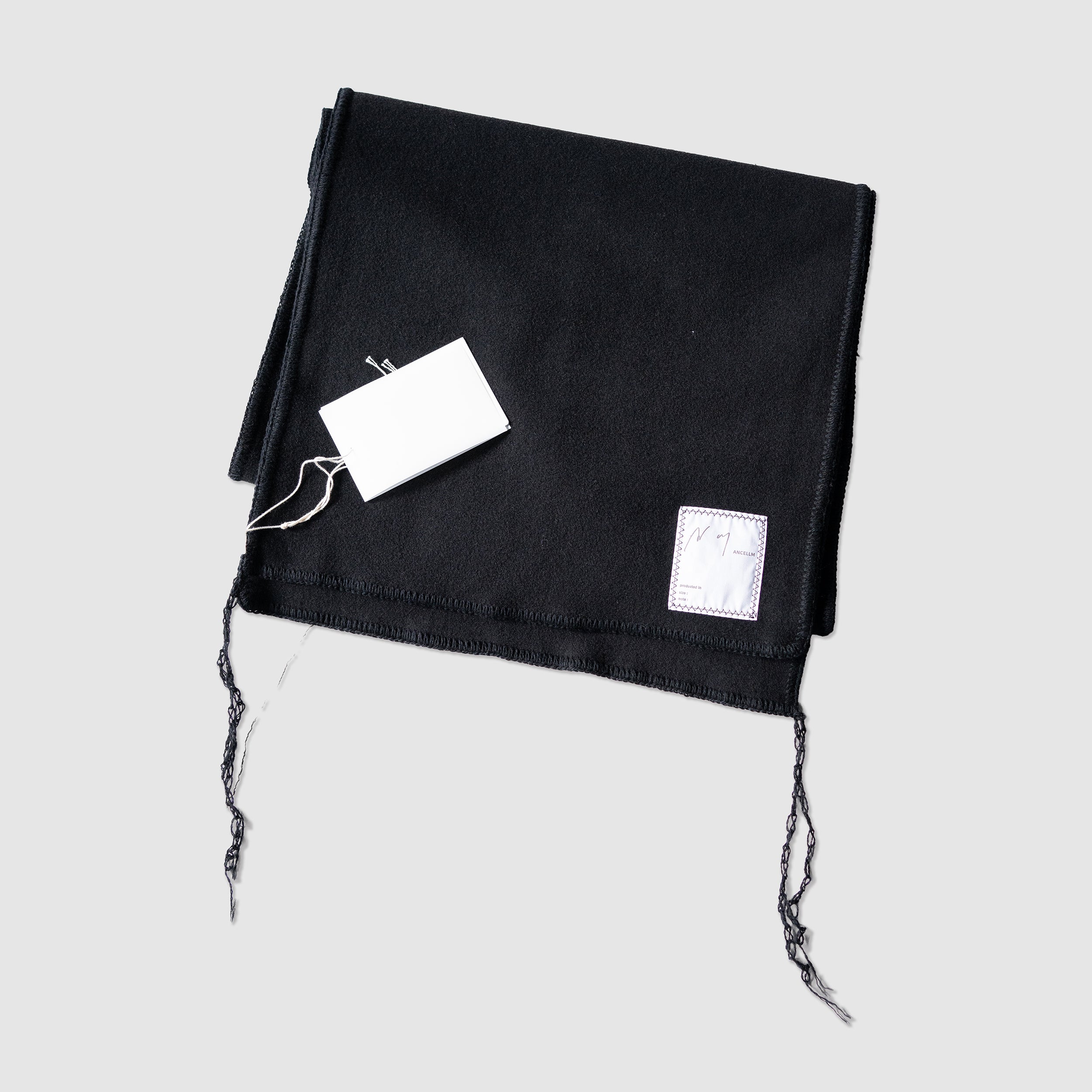 【ANCELLM / アンセルム】WOOL BLANKET SCARF ANCELLM(アンセルム) / WOOL BLANKET SCARF 