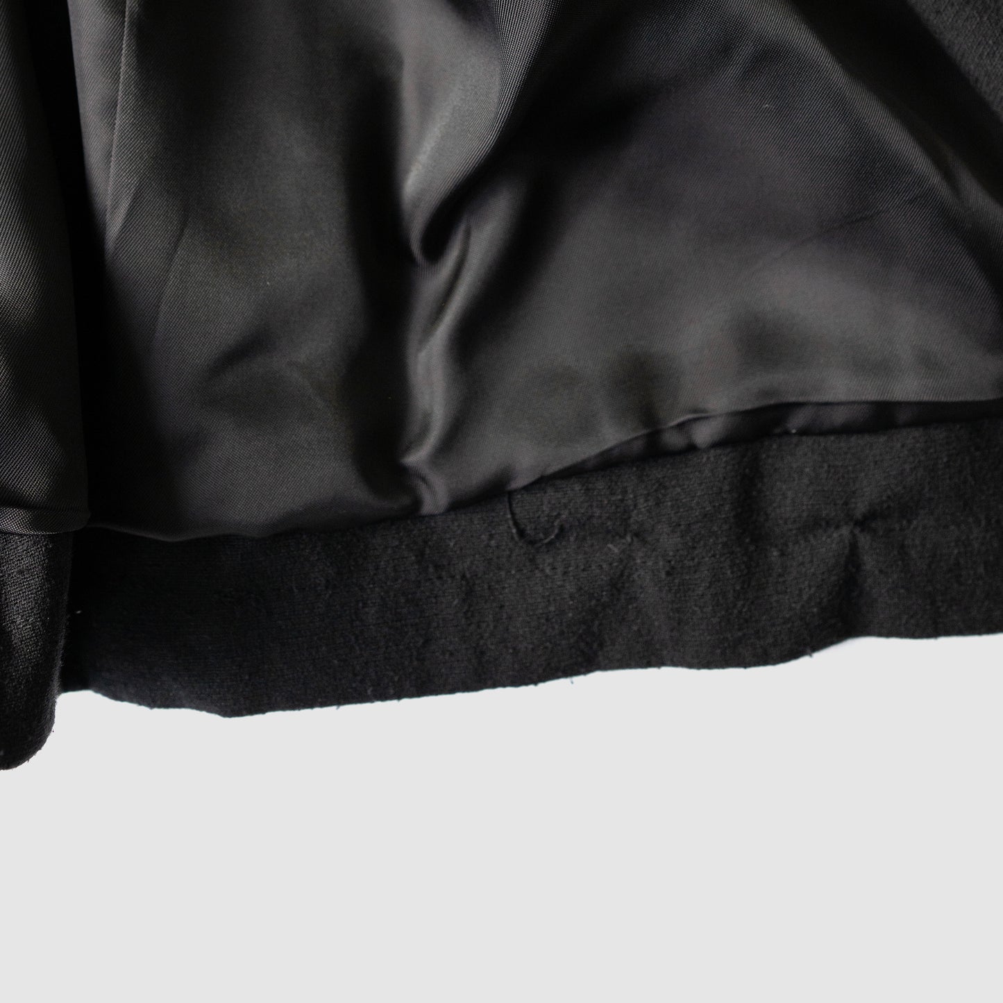 ssstein/ SILK NEP CLOTH DRIZZLER JACKET "BLACK"
