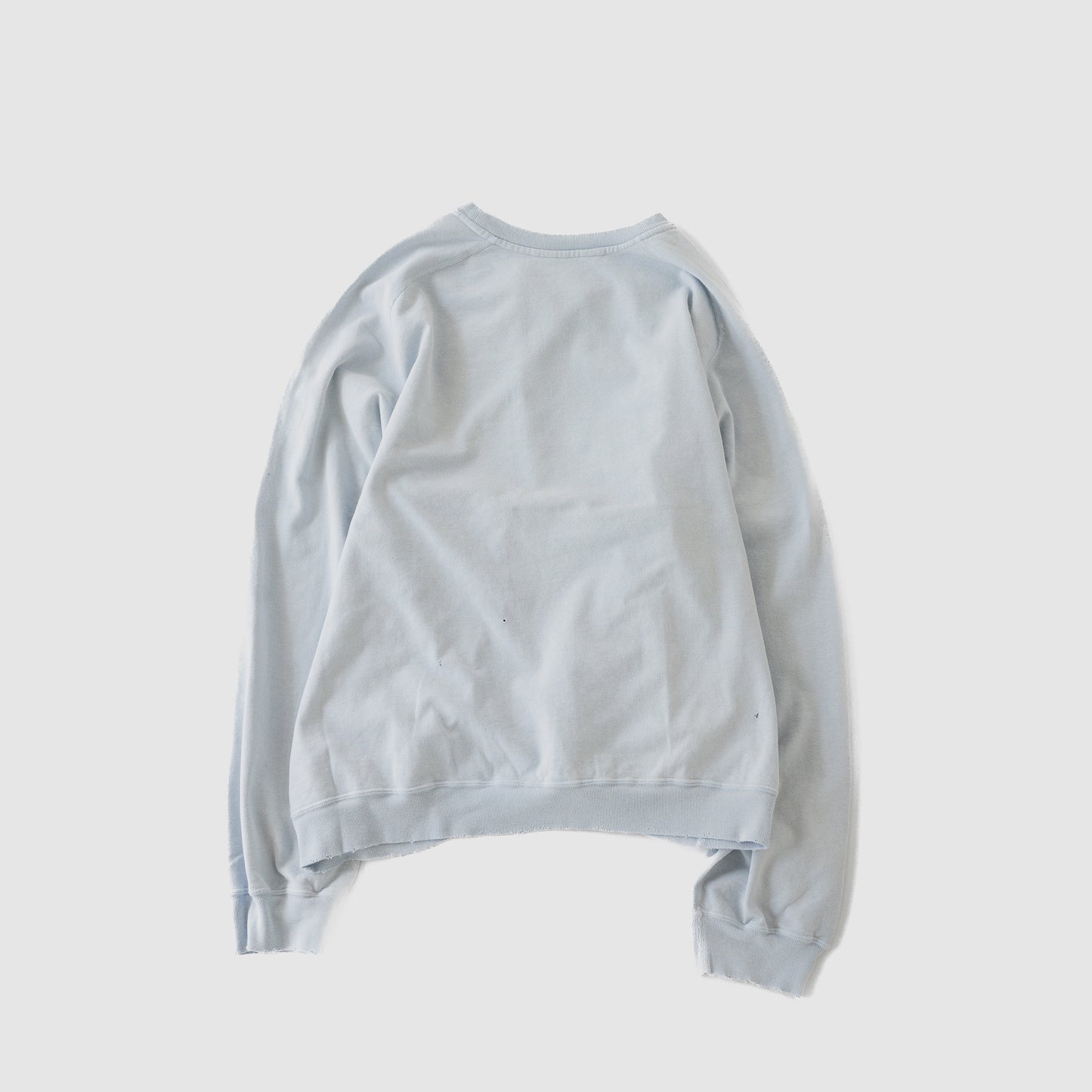 ANCELLM / LIGHT LOOP SWEAT SHIRT "SAX"