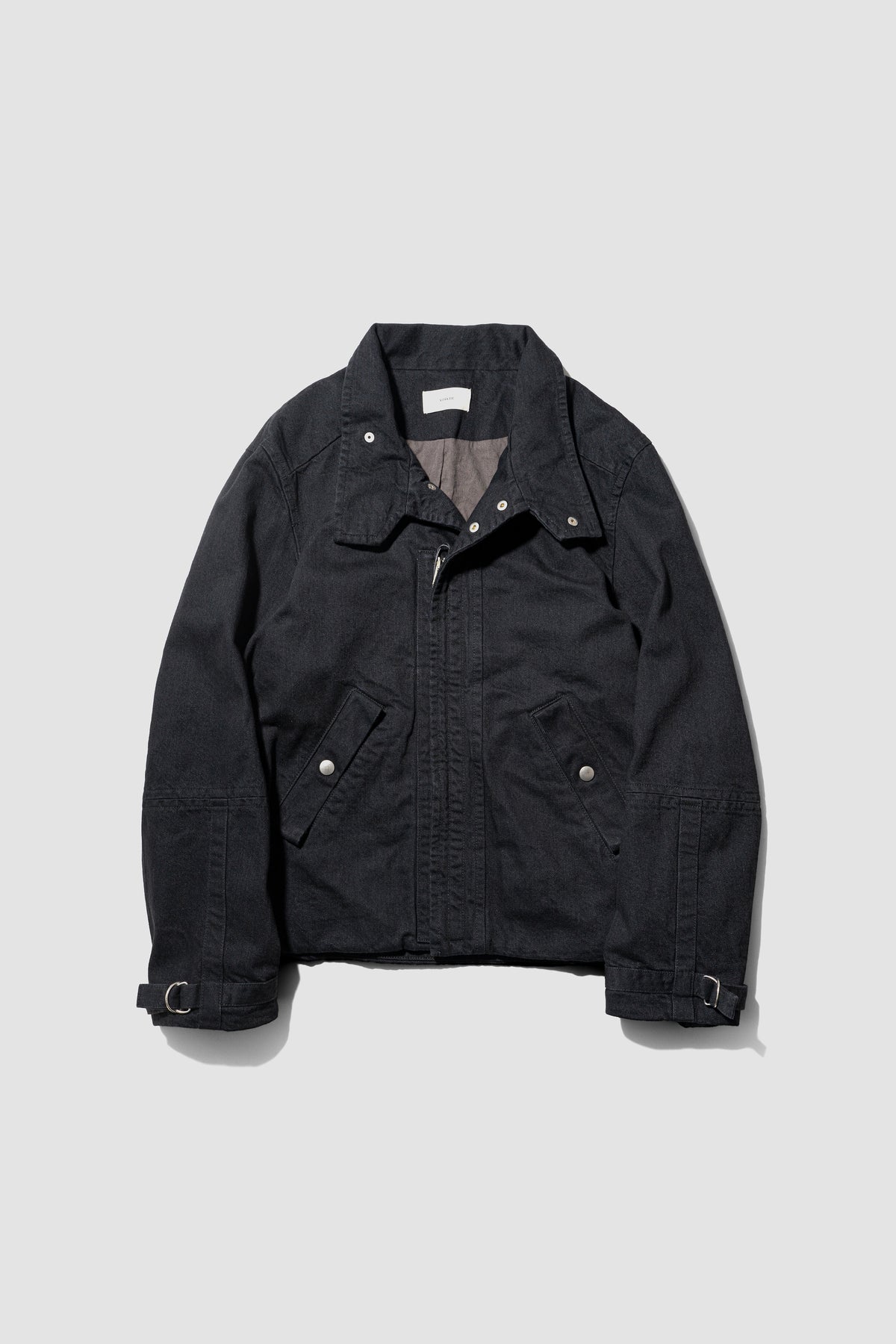 VUJA DÉ / Luca Bondage Jacket in Organic Cotton "Black"