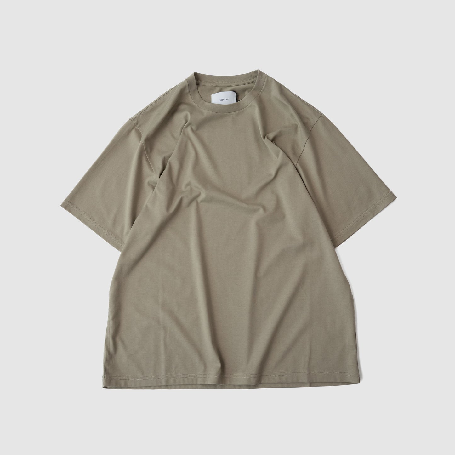 ssstein/ SUVIN COTTON BASIC TEE "KHAKI"