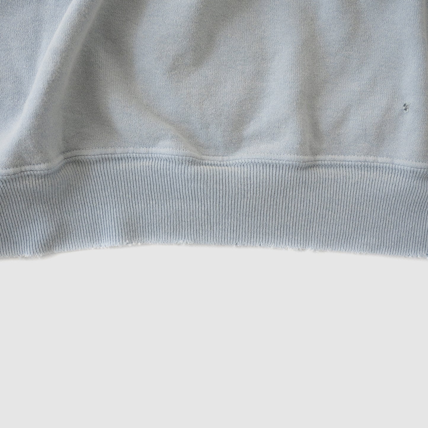 ANCELLM / LIGHT LOOP SWEAT SHIRT "SAX"