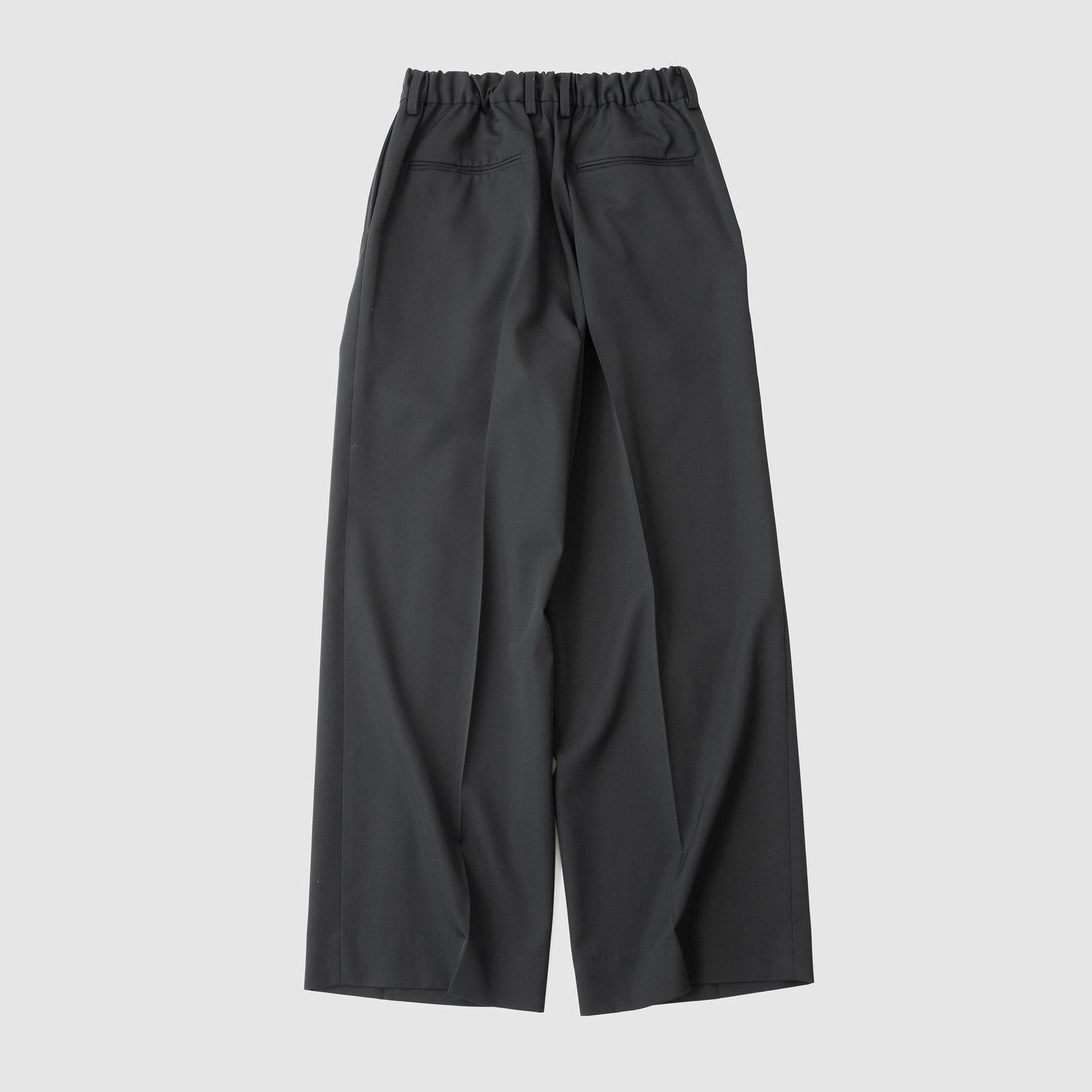 ssstein/ EASY LONG WIDE TROUSERS "BLACK"