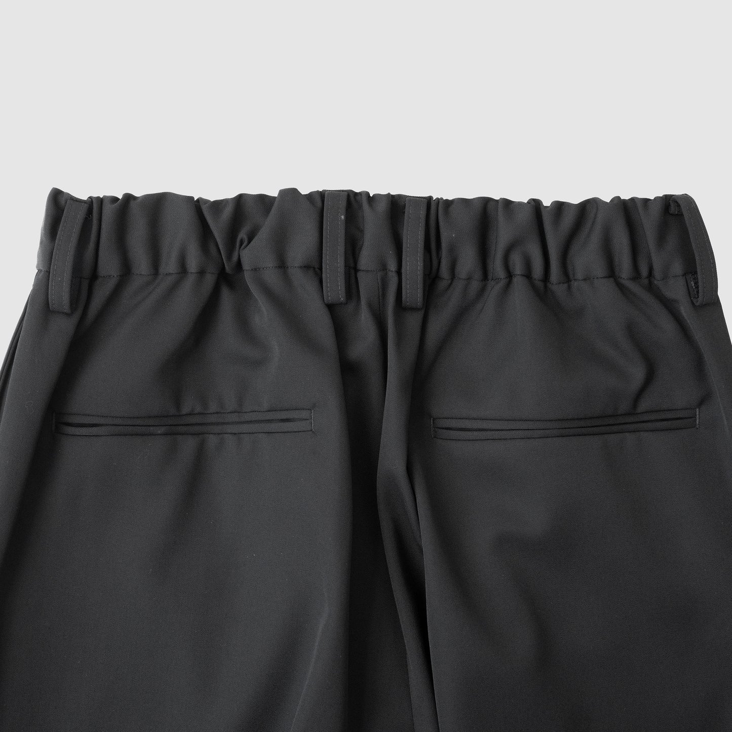 ssstein/ EASY LONG WIDE TROUSERS "BLACK"