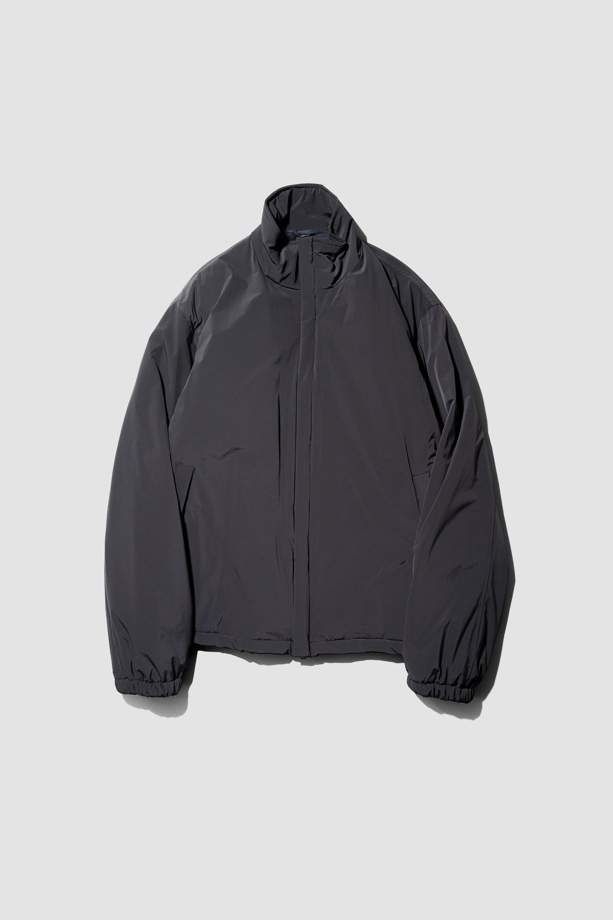 YOKE/ Nylon Puffer Stand Blouson "Black"