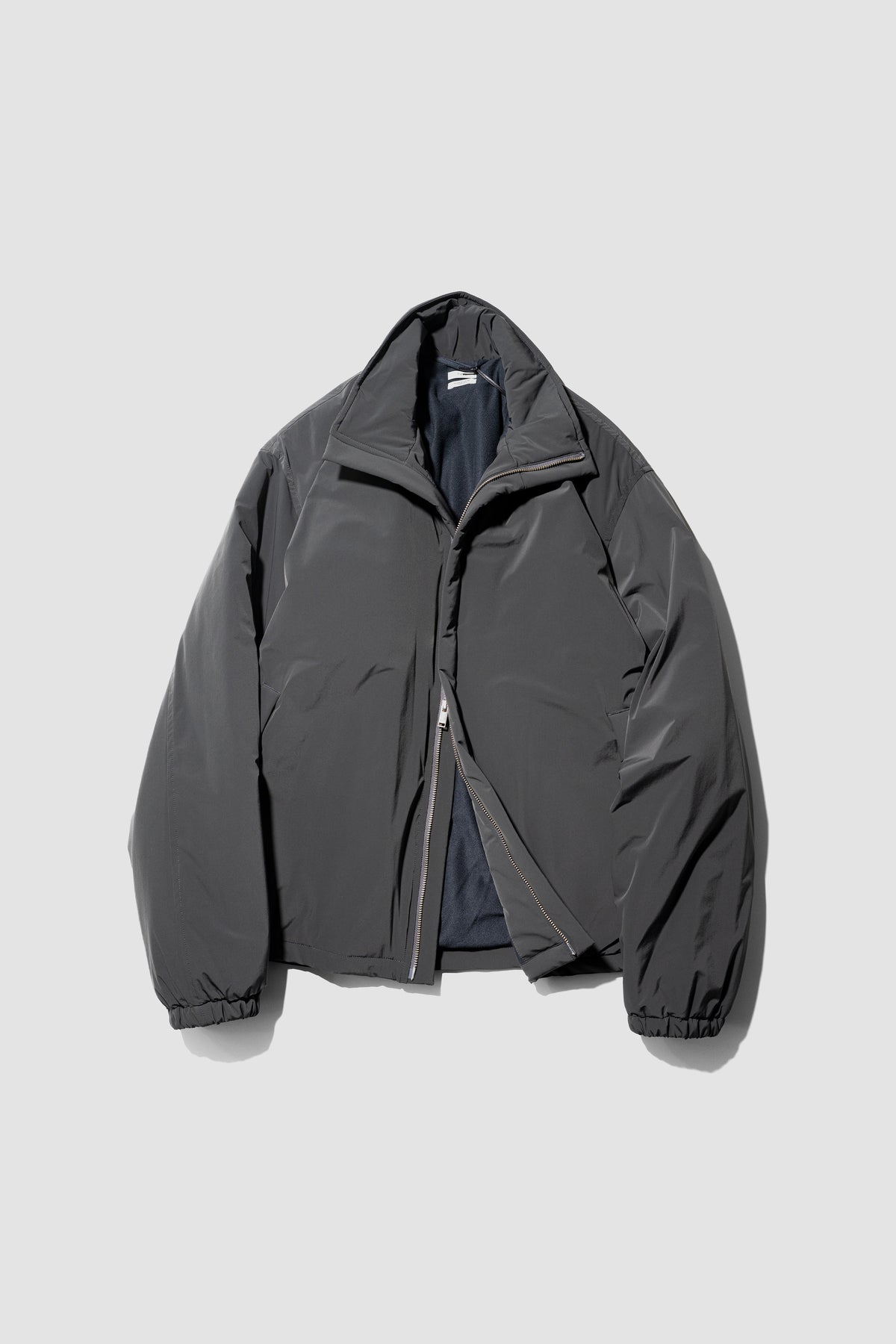 YOKE/ Nylon Puffer Stand Blouson "Charcoal"