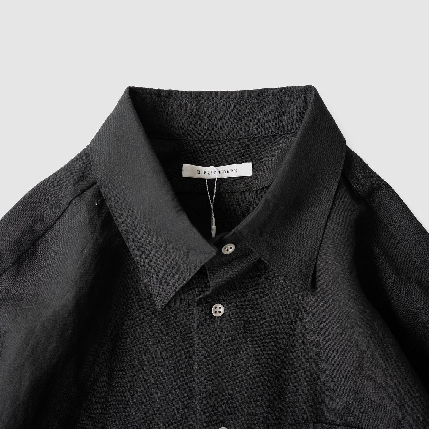 BIBLIOTHERK /  SHIRTS "BLACK"