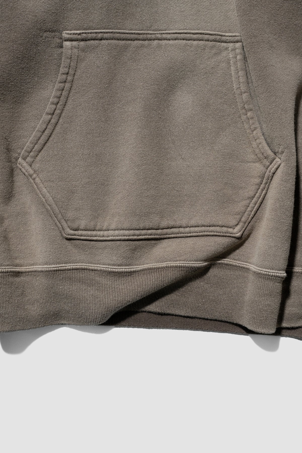ANCELLM / FLEECE-LINED SWEAT HOODIE "P.BEIGE"