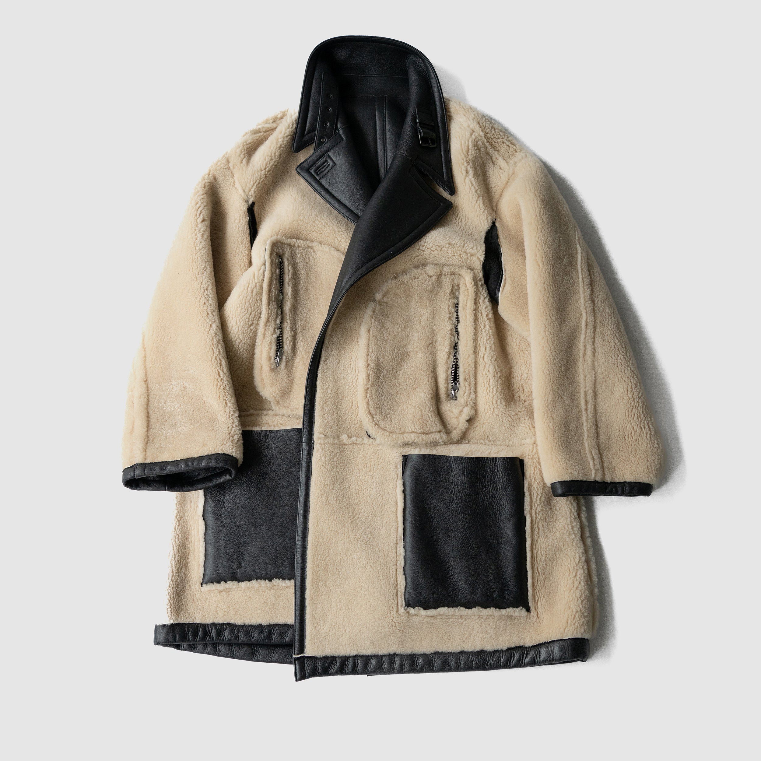 YOKE(ヨーク)/ REVERSIBLE MOUTON RANCH COAT 