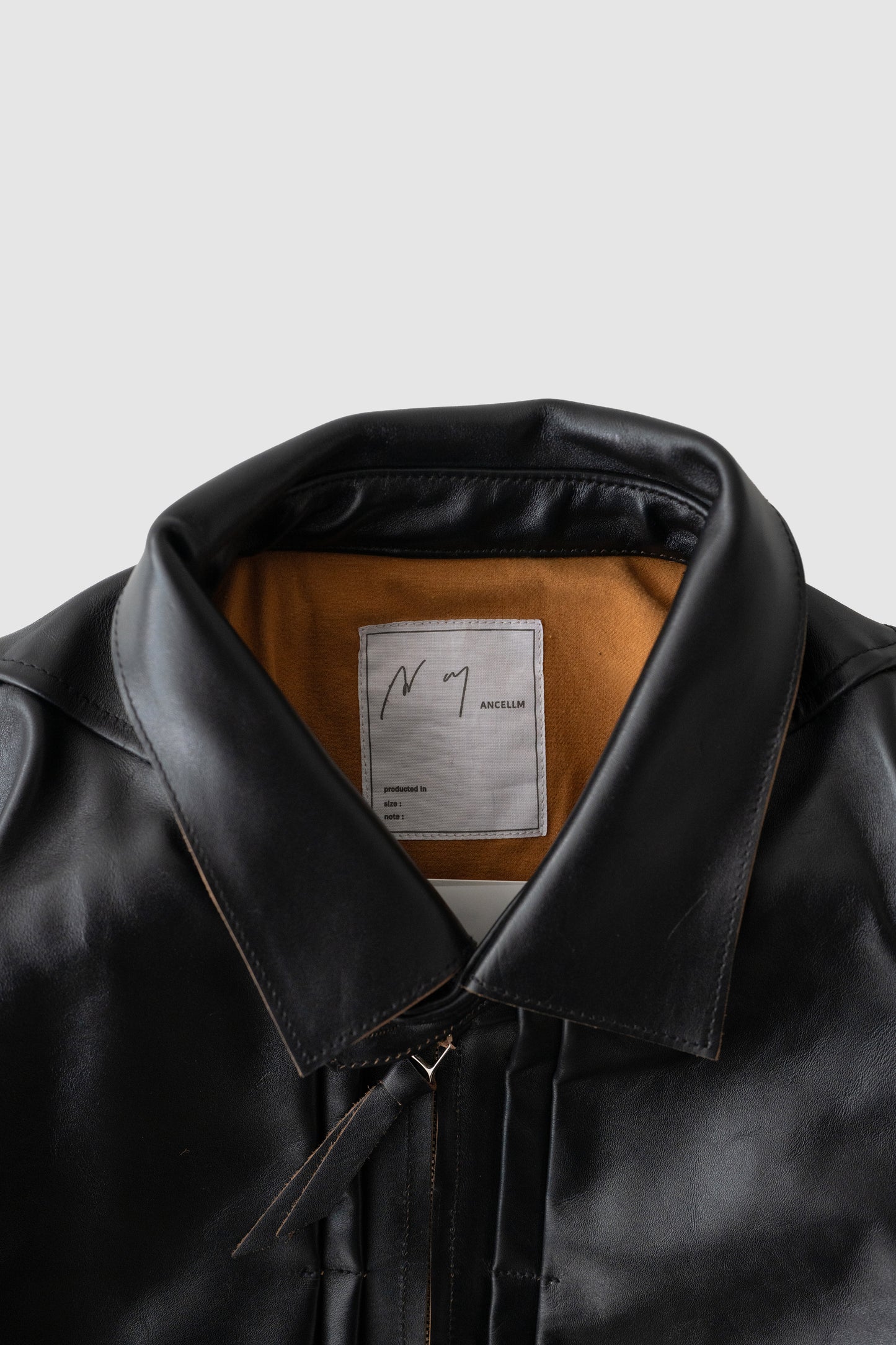 ANCELLM / H.L TUCK JACKET "BLACK"