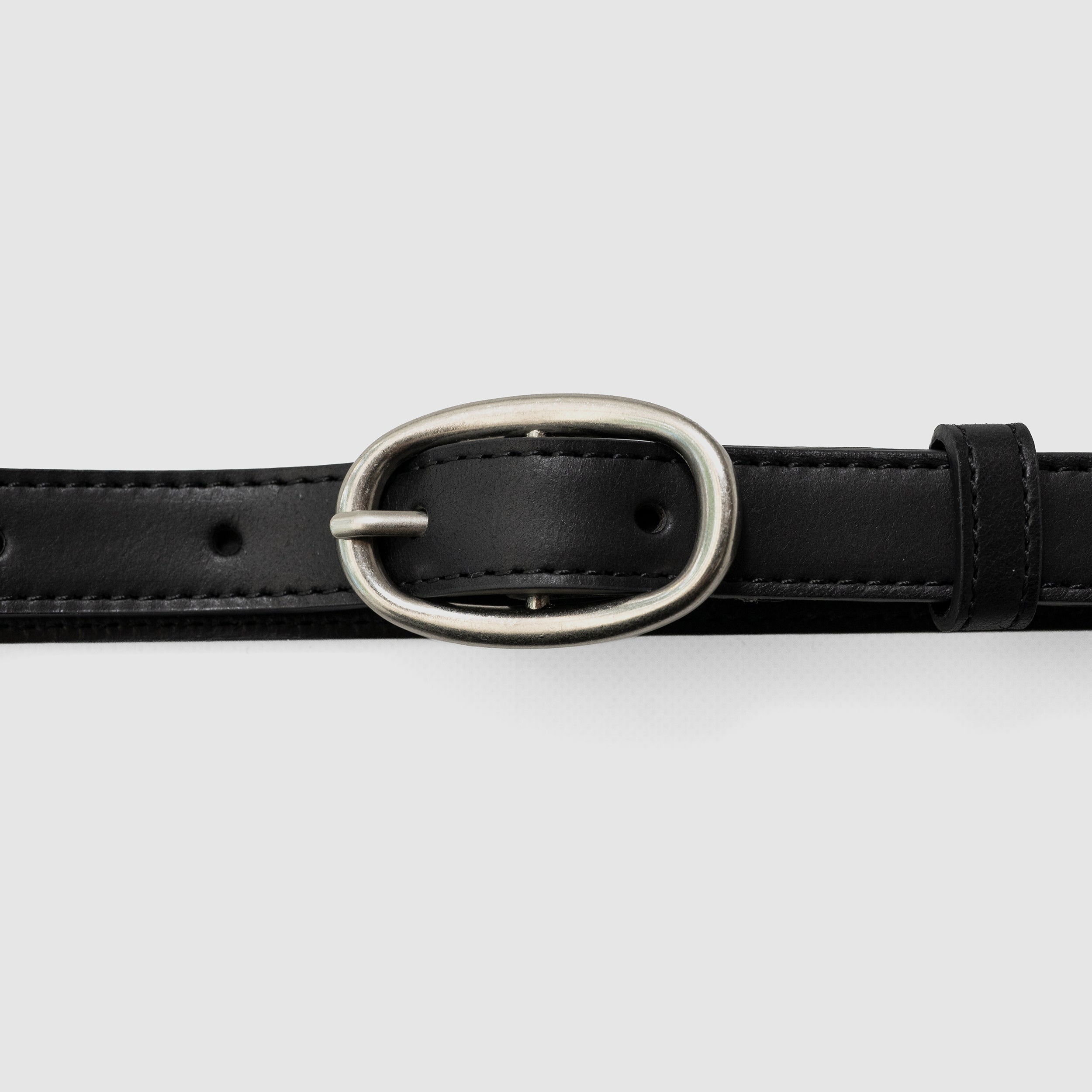 YOKE(ヨーク)/ Oval Leather Belt 
