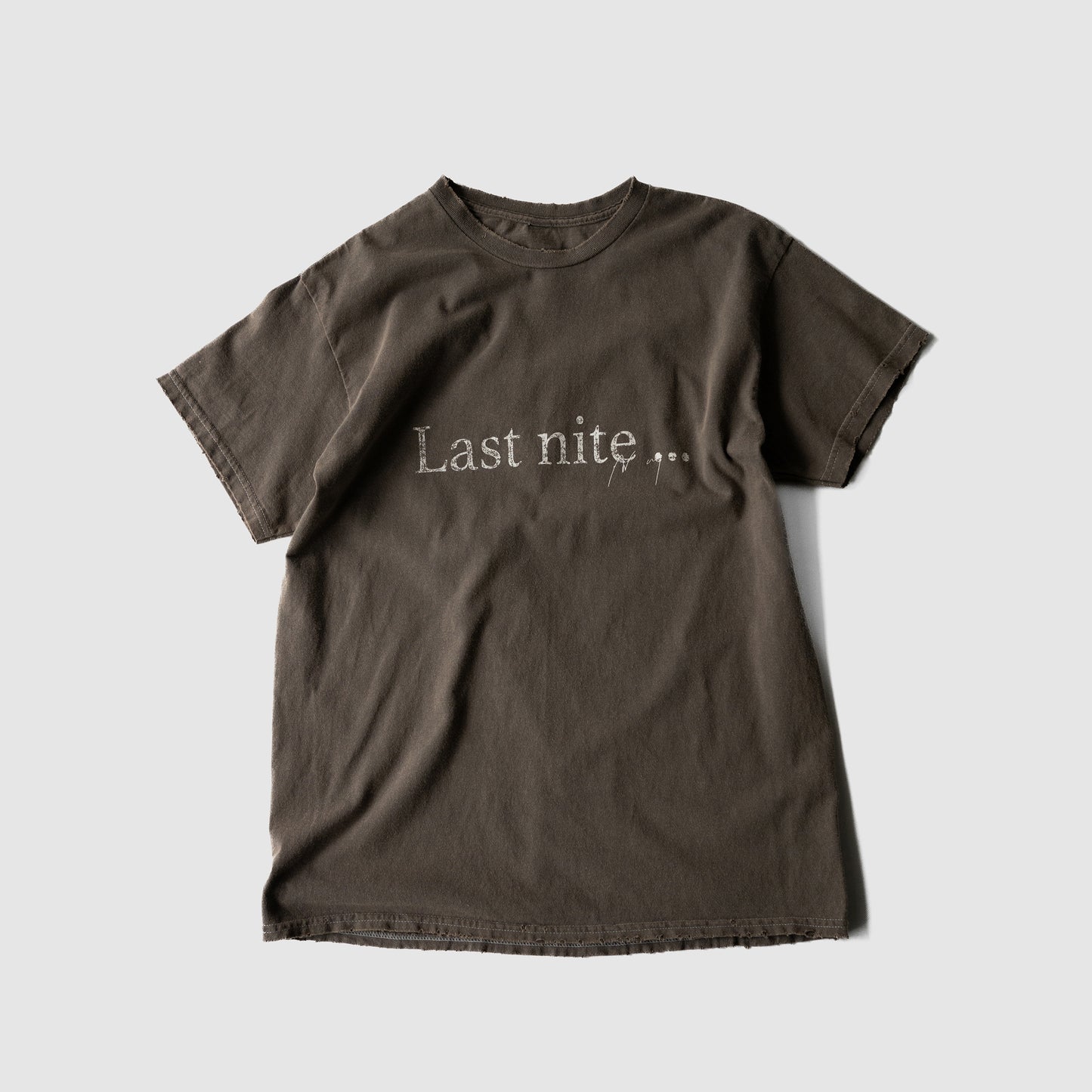 ANCELLM / LAST NITE SS "BROWN"