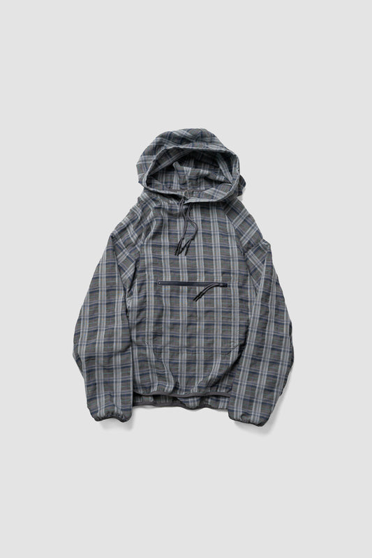 O- /  FUNNY PLAID PULLOVER "Gray Plaid"