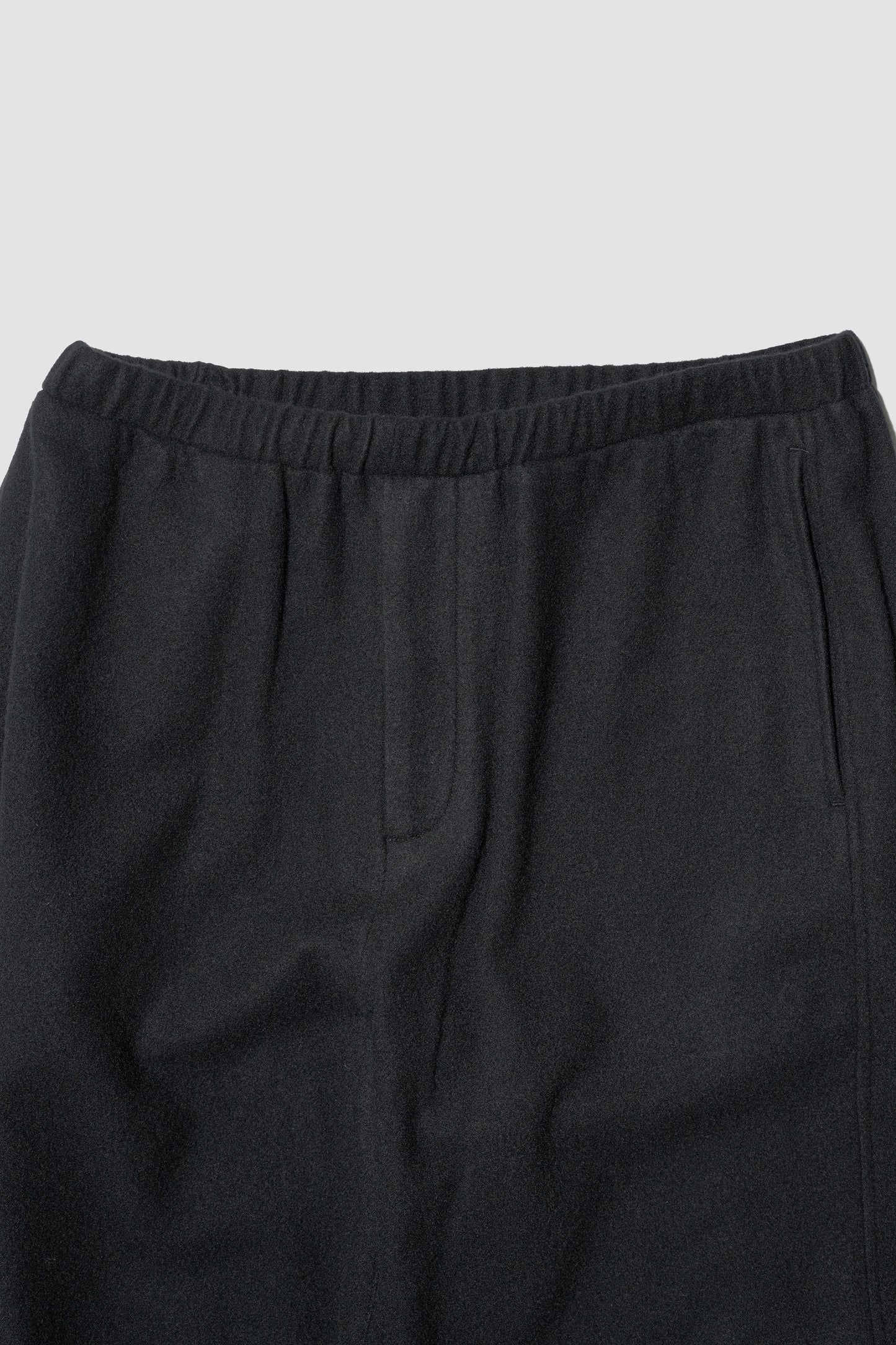 ssstein/ W/CA FLEECE TWIST PANTS "BLACK"