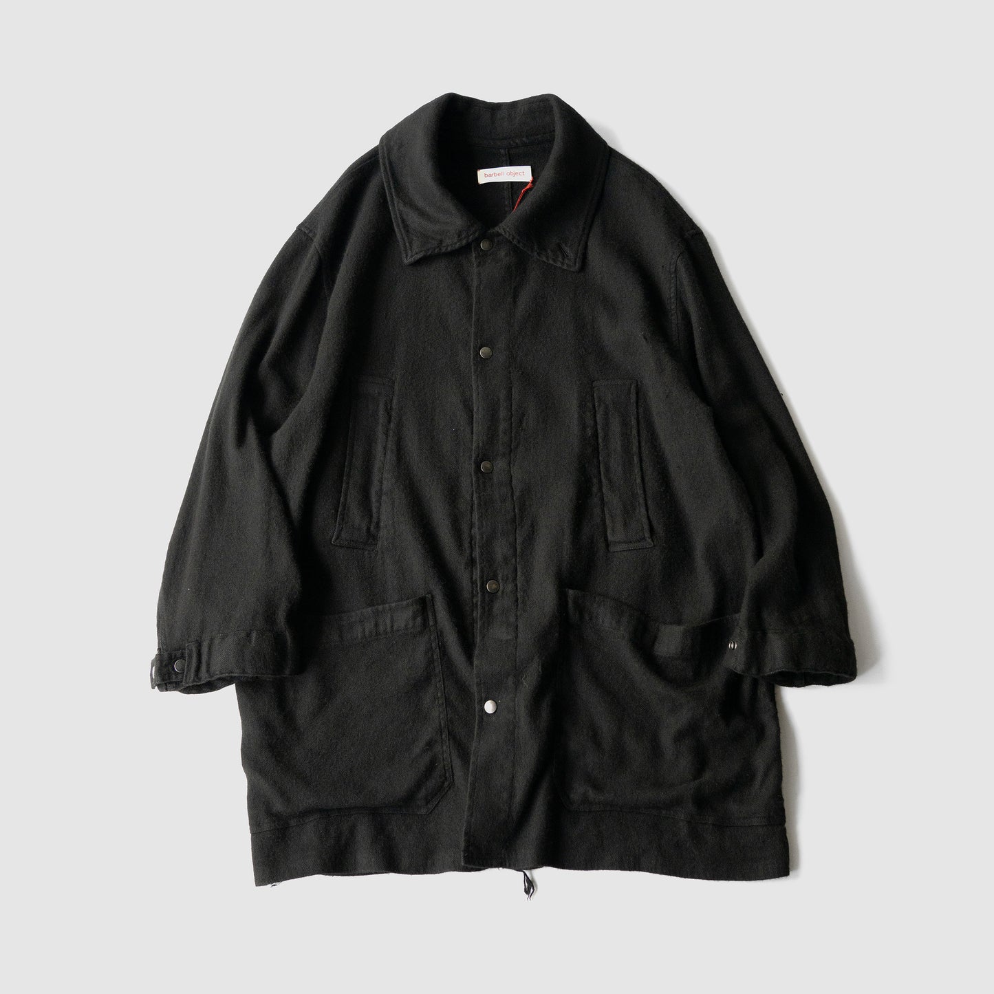 barbell object / flower fl coat "black"