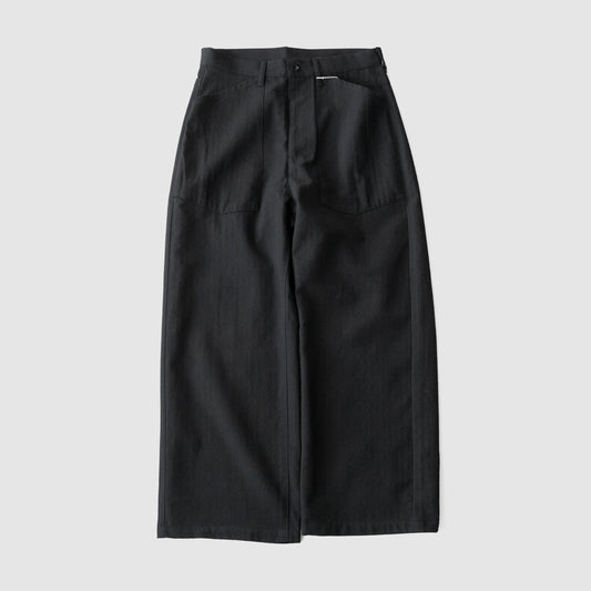 ANCELLM / W/S BAKER PANTS "BLACK"