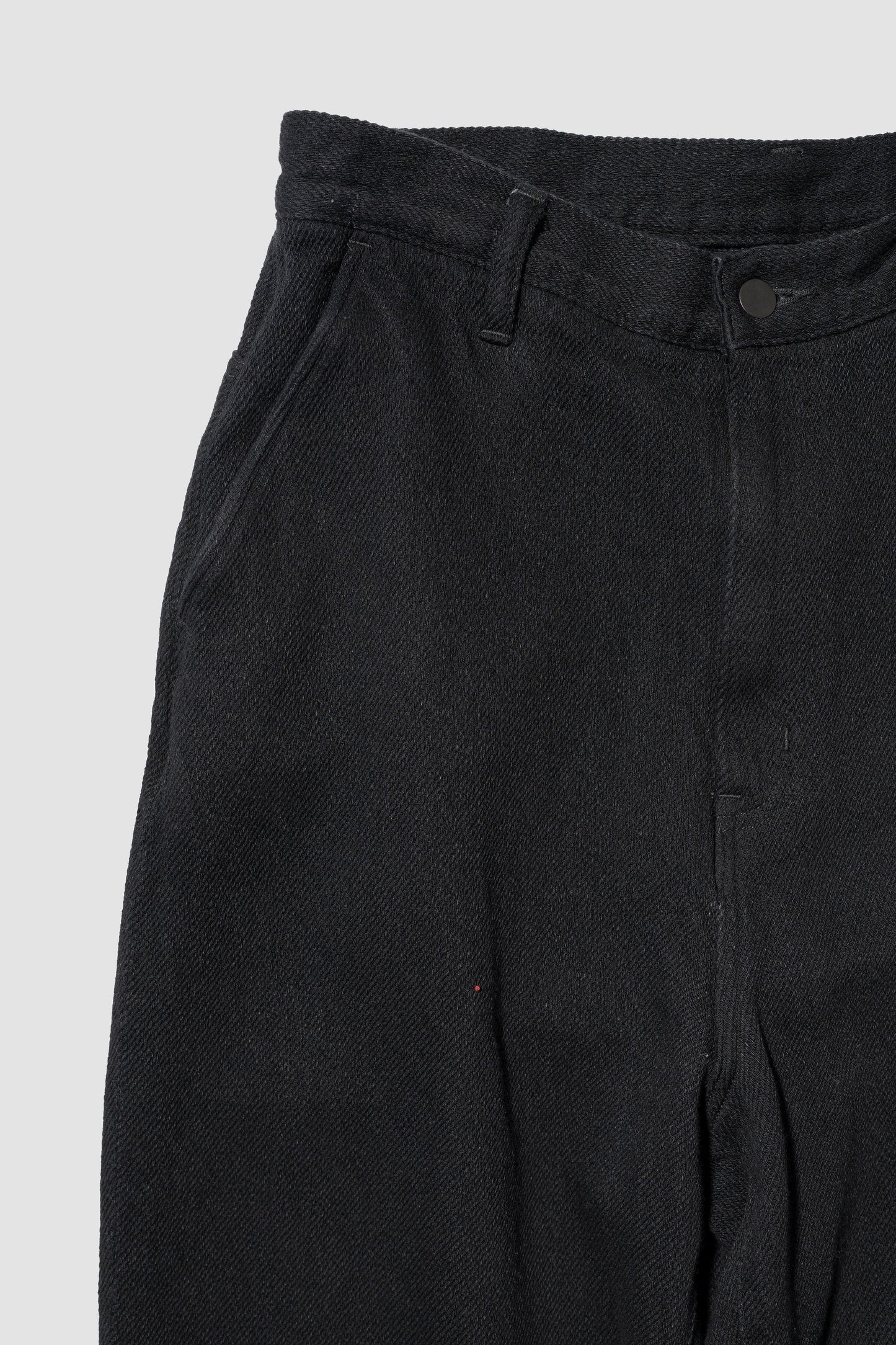 Afiit / LOOSE DENIM PANTS  "BLACK"
