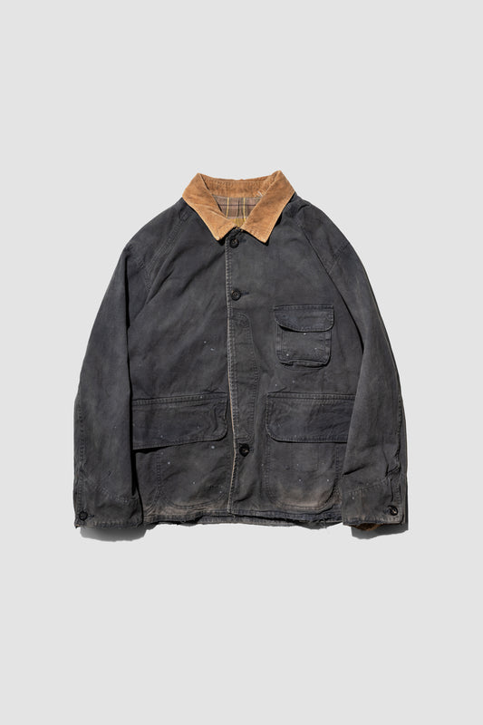 ANCELLM / REVERSIBLE WORK JACKET "BLACK"