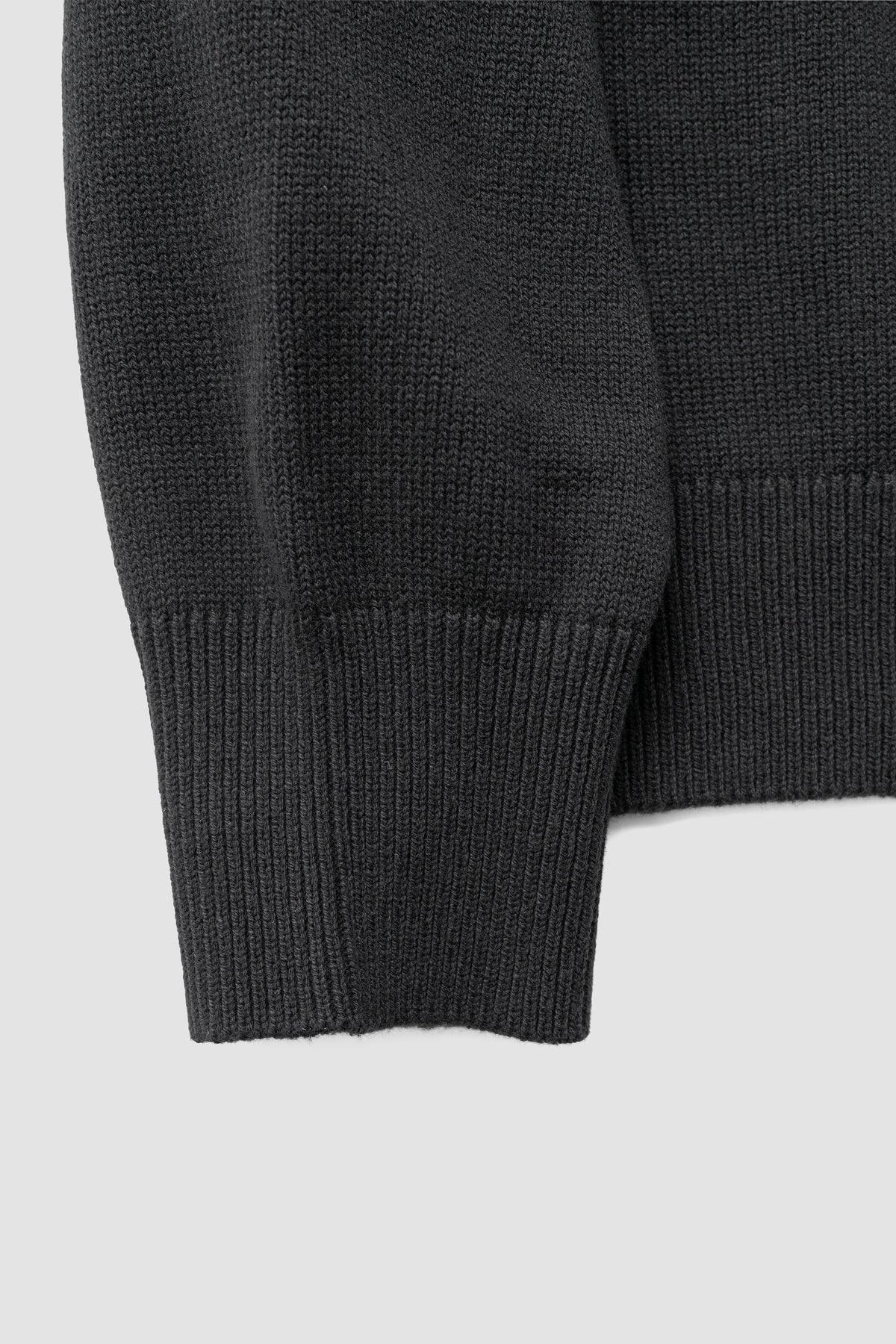 Afiit / V-NECK KNIT  "BLACK"