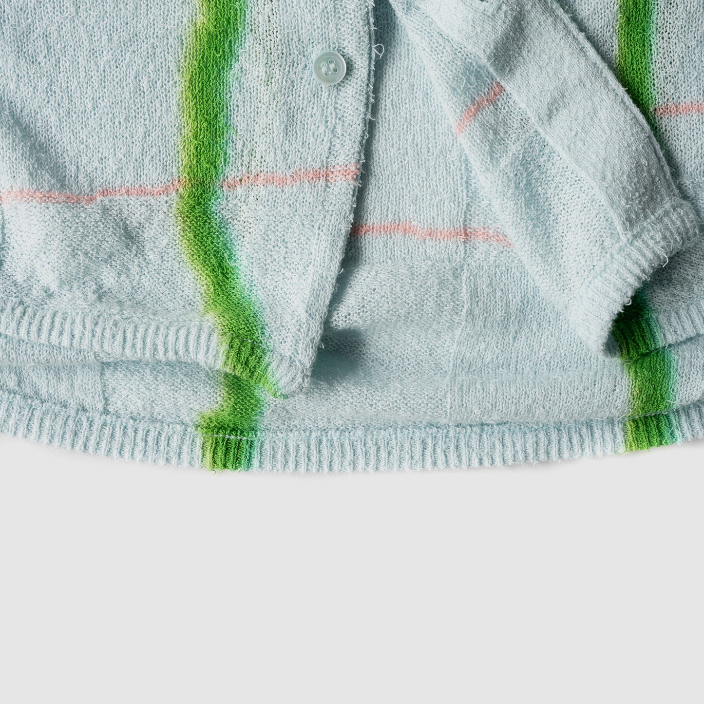 Kota Gushiken/ Chusen Dyeing Plaid Shirt "Light Blue"