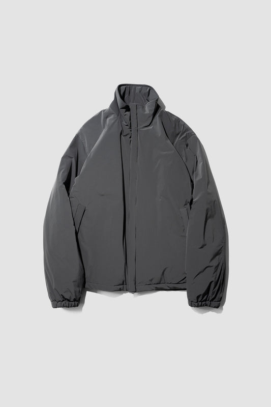 YOKE/ Nylon Puffer Stand Blouson "Charcoal"