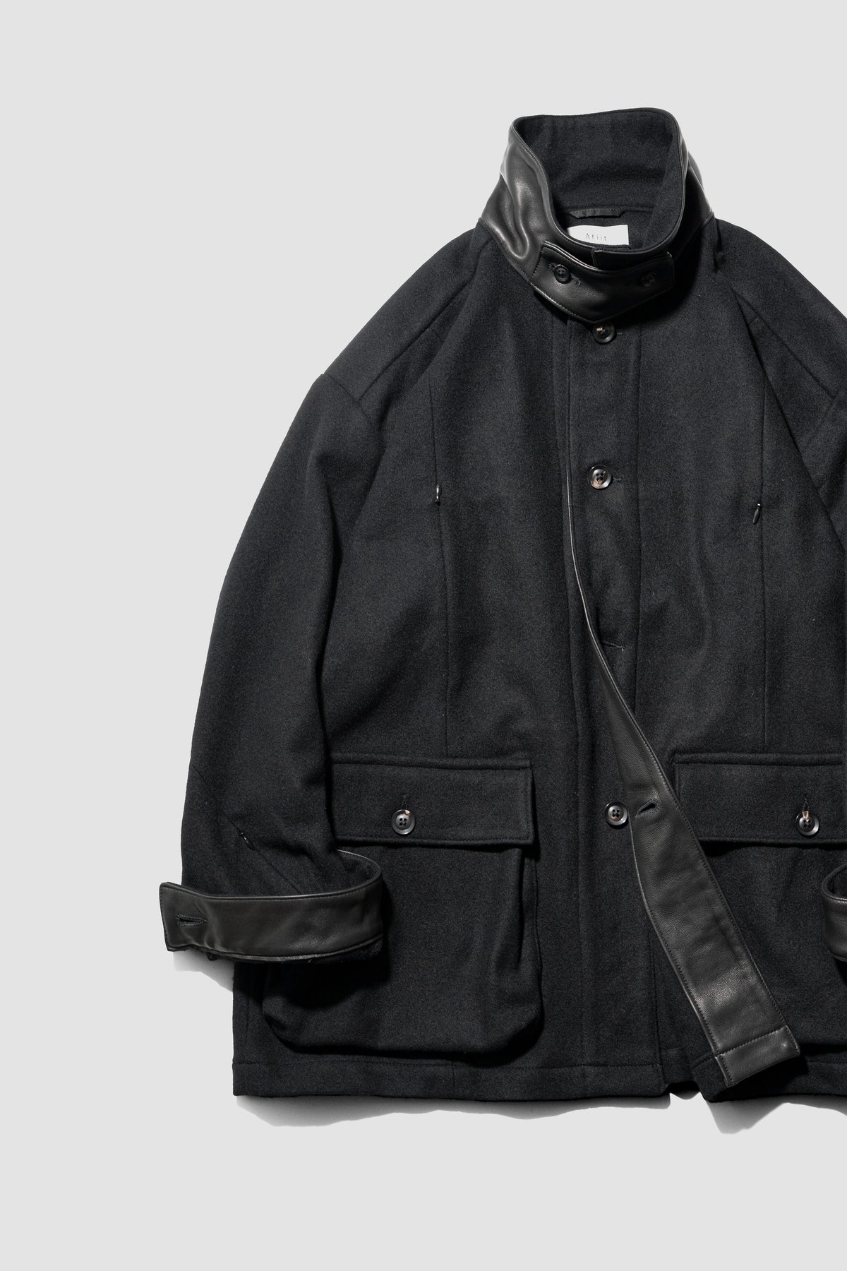 Afiit / COVERALL JACKET  "BLACK"