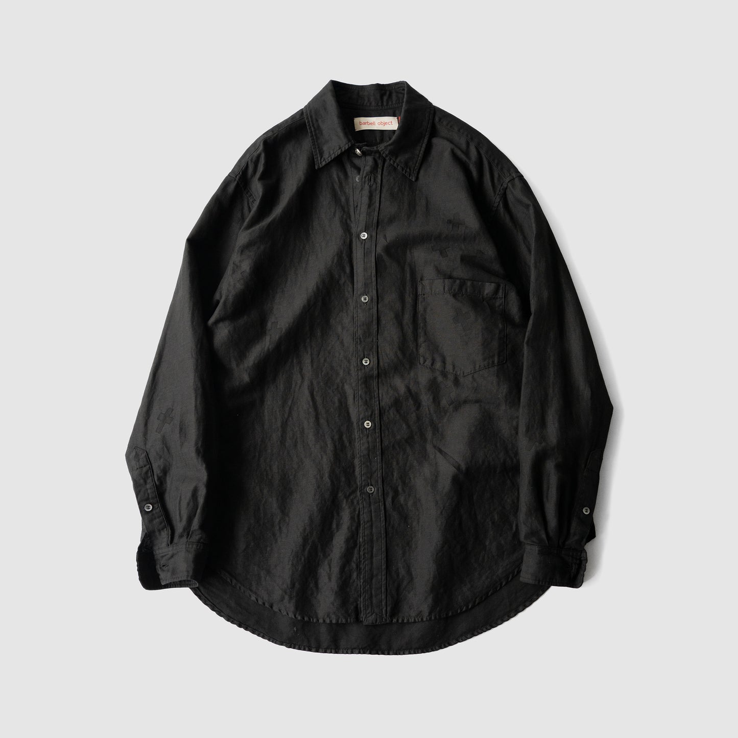 barbell object / + sh "black"