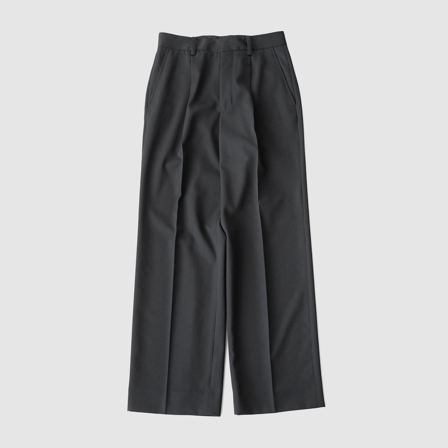 ssstein/ STRAIGHT TROUSERS "BLACK"