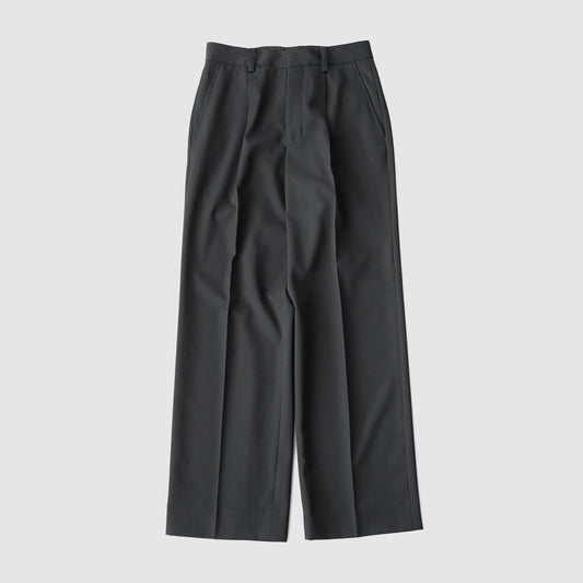 ssstein/ STRAIGHT TROUSERS "BLACK"