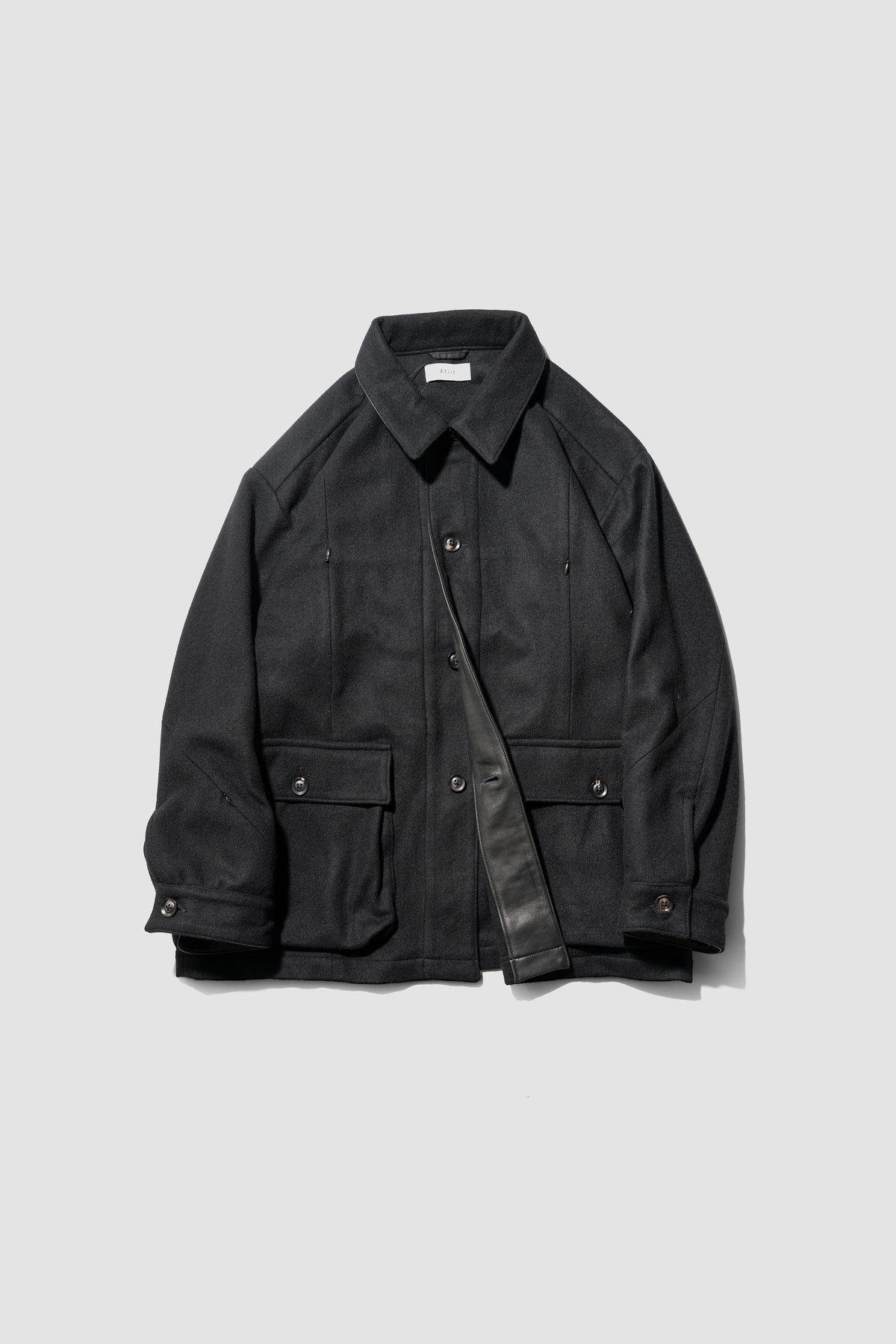Afiit / COVERALL JACKET  "BLACK"