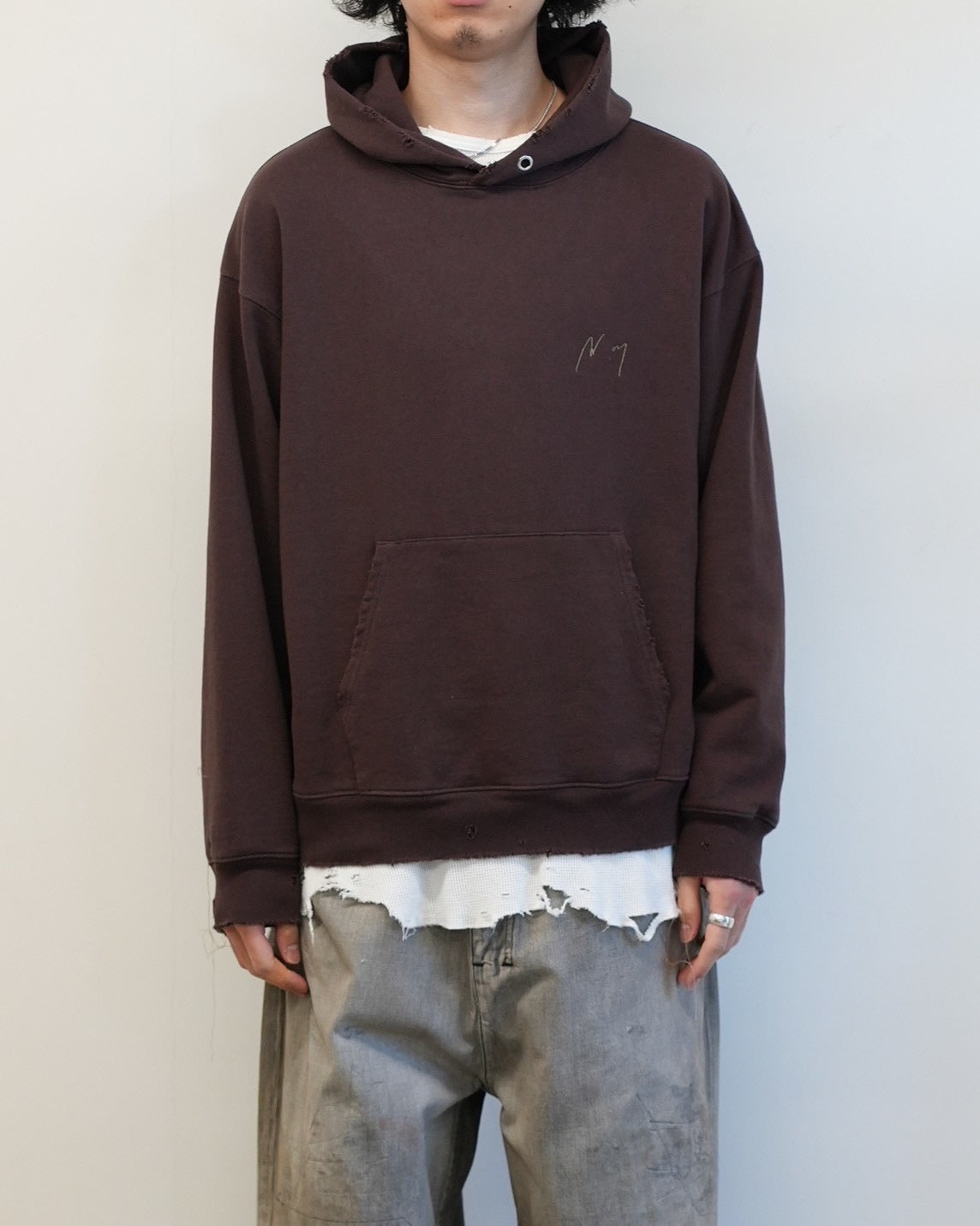ANCELLM / New Year SWEAT HOODIE "KAGE"