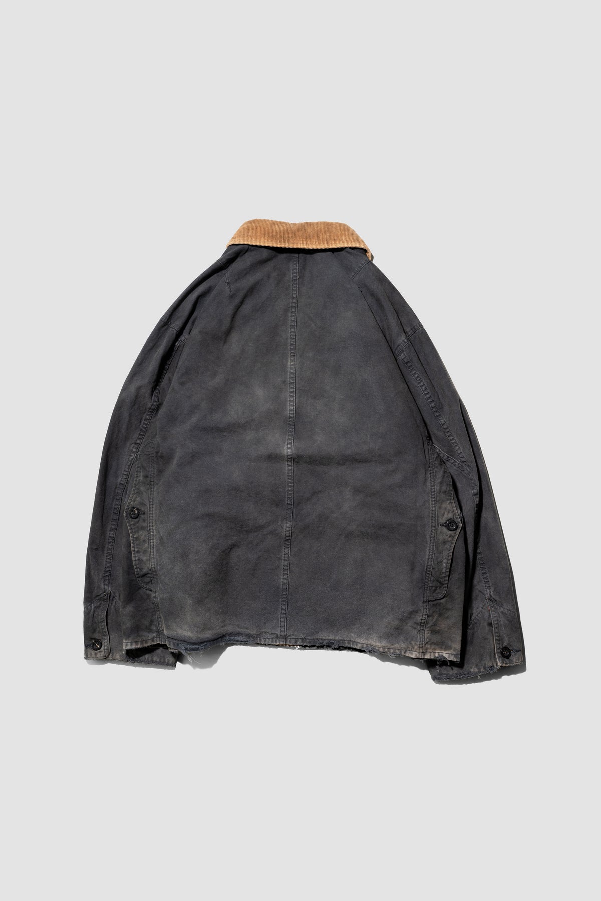 ANCELLM / REVERSIBLE WORK JACKET "BLACK"