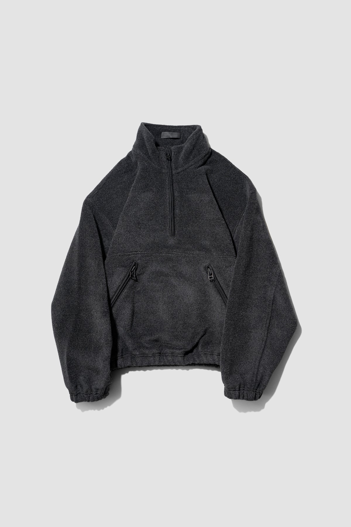 Omar Afridi / ROUY HALF ZIP "CHARCOAL"