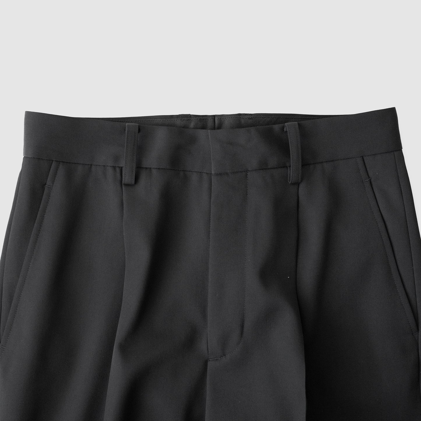 ssstein/ STRAIGHT TROUSERS "BLACK"