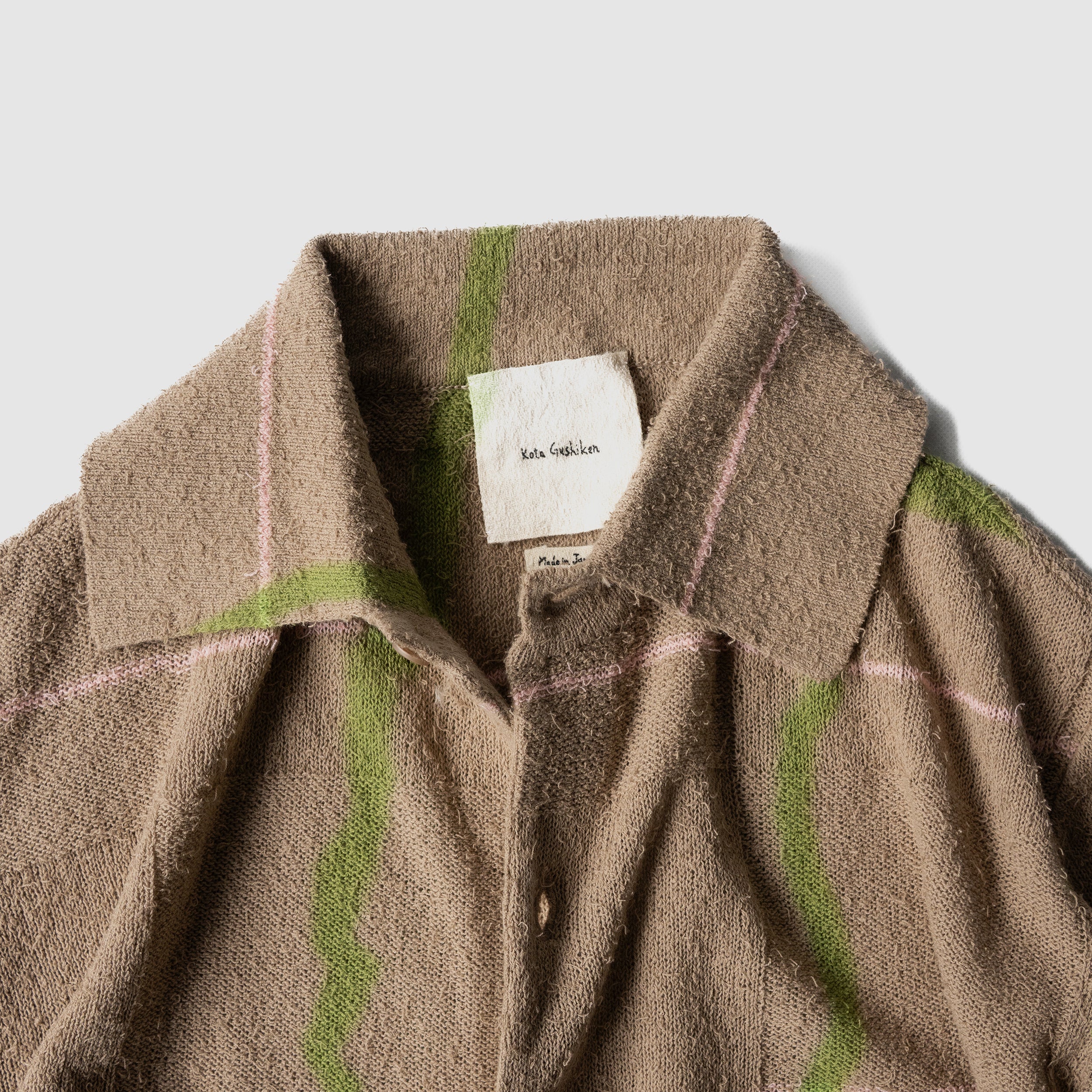Kota Gushiken(コウタグシケン/ Chusen Dyeing Plaid Shirt 