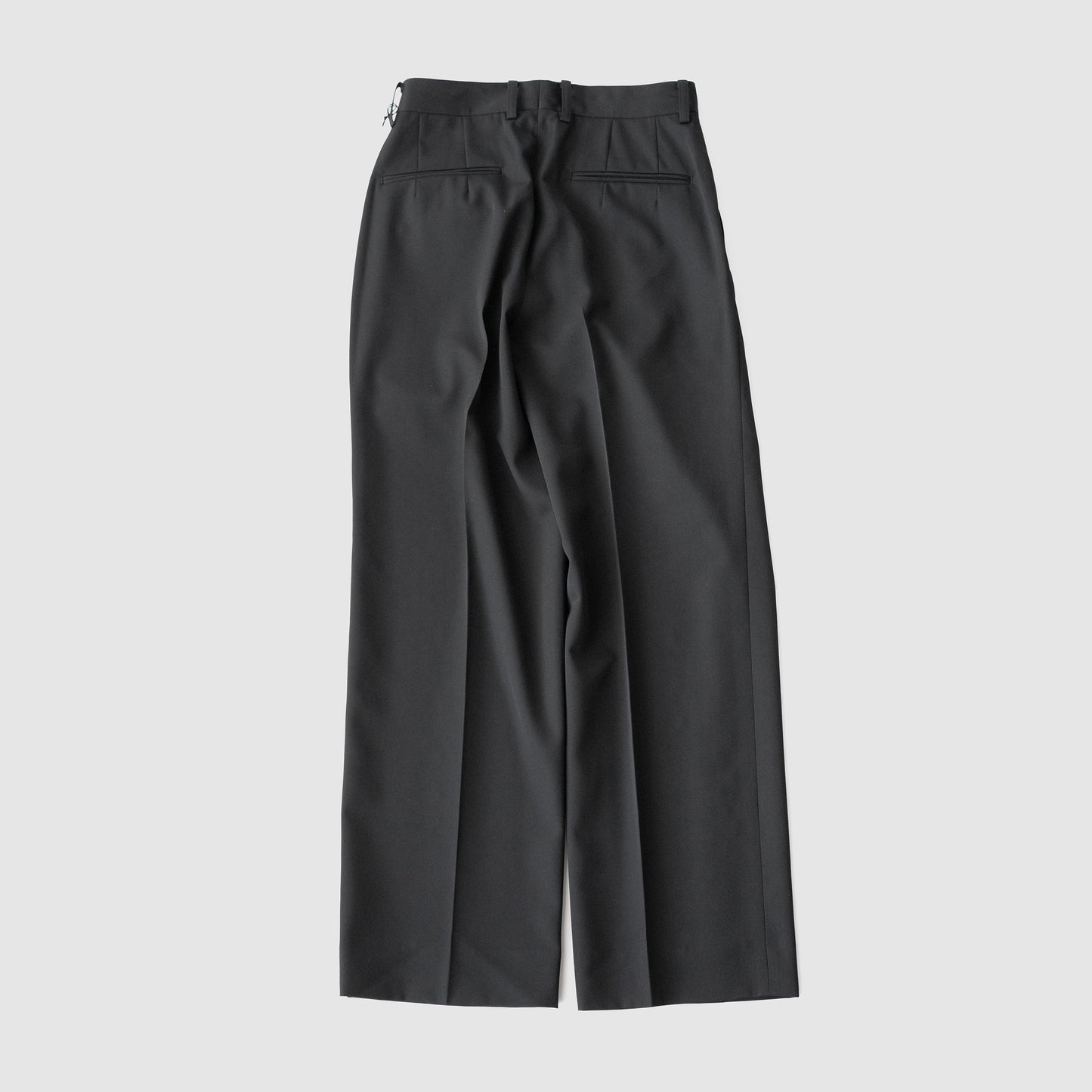 ssstein/ STRAIGHT TROUSERS "BLACK"