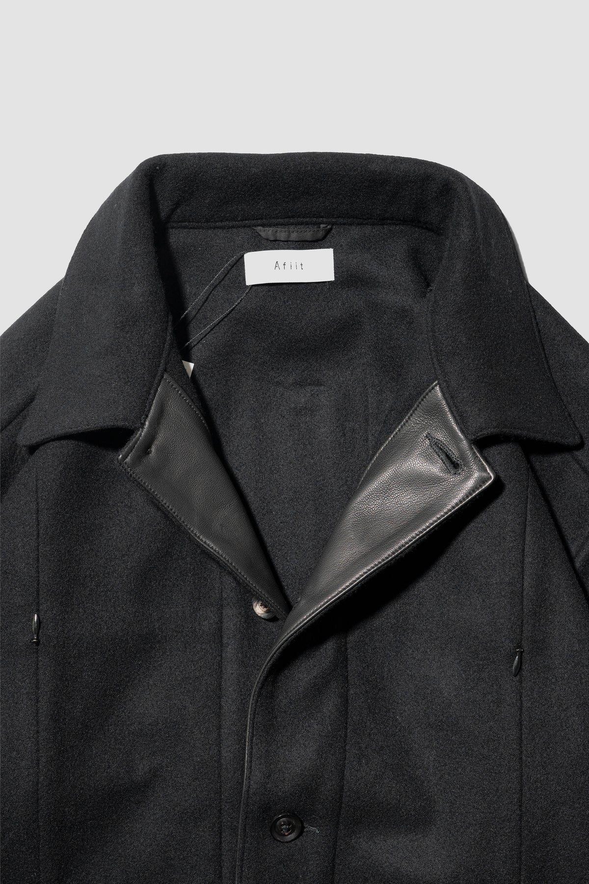 Afiit / COVERALL JACKET  "BLACK"