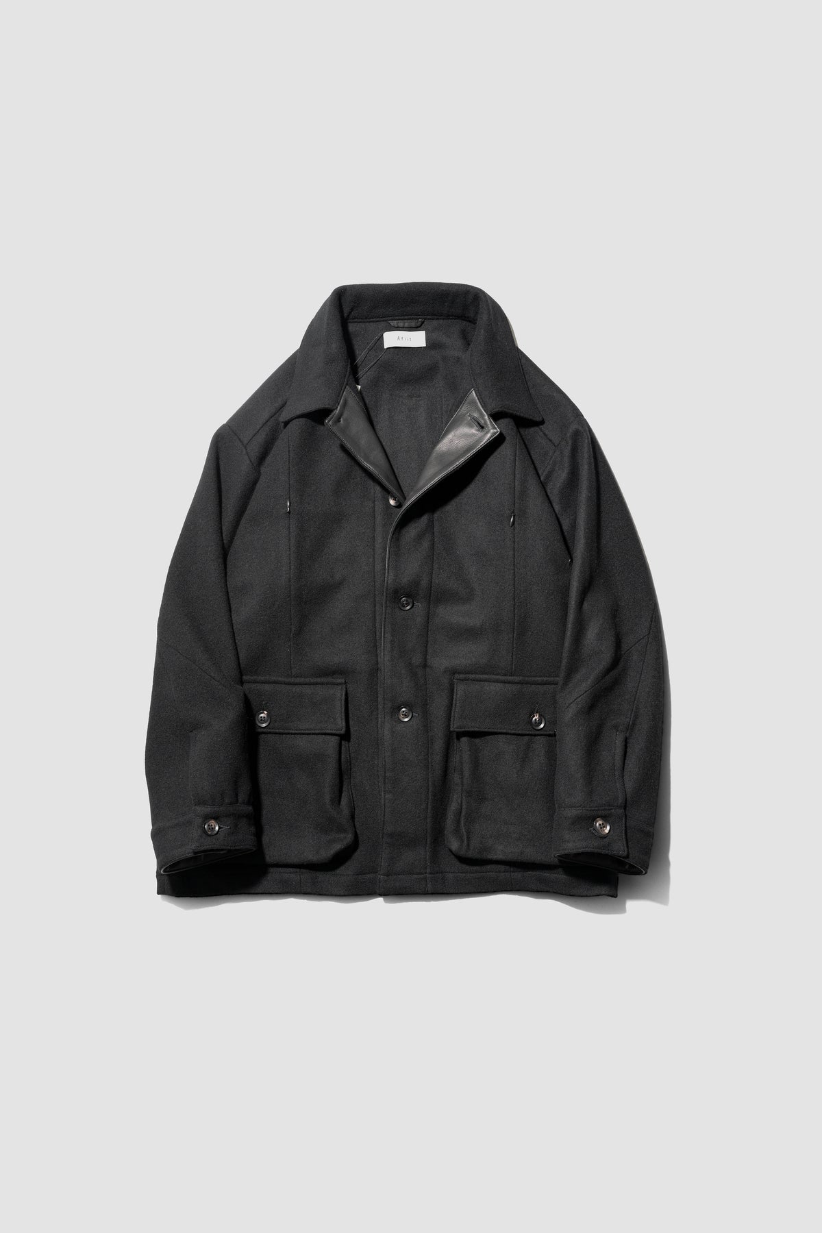 Afiit / COVERALL JACKET  "BLACK"