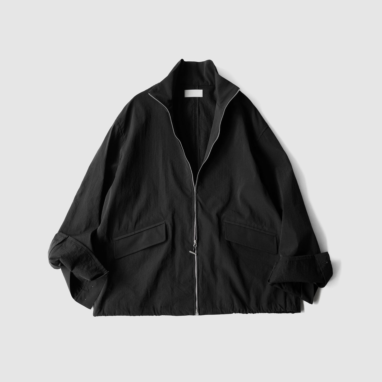 paratrait/ BARK SKIN BLOUSON "BLACK"