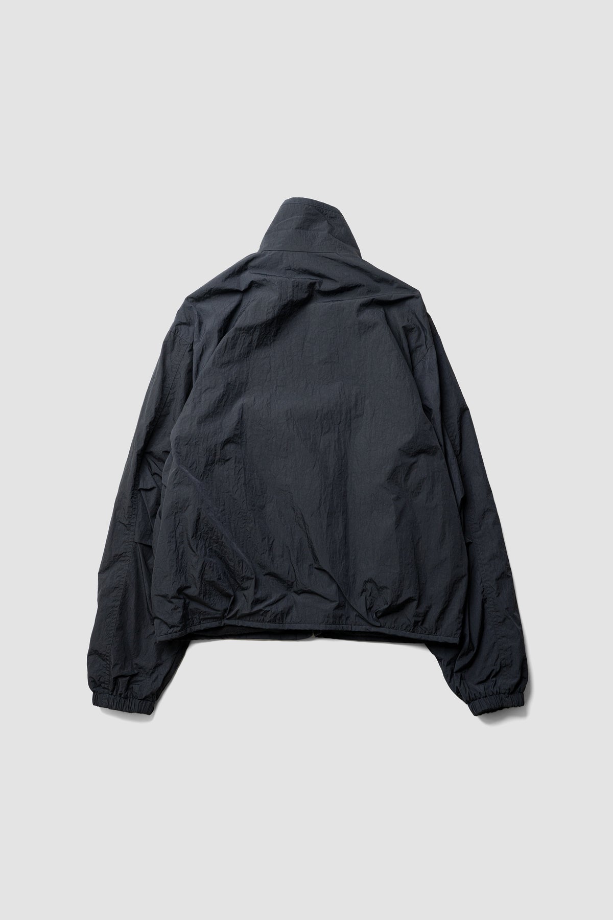 YOKE/ Wool Cashmere Fleece Reversible Blouson "Black"